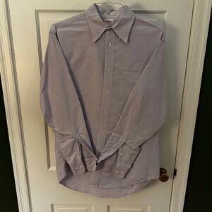 Brooks Brothers lavender Shirt with Long Sleeves and button down Collar